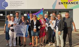 IPPNW-Delegation nach der Humanitäre Konferenz in Wien 2022. Foto: IPPNW