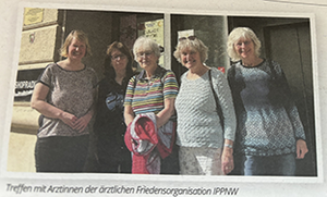 Treffen mit Wiebke Esdar (SPD) (links im Bild)