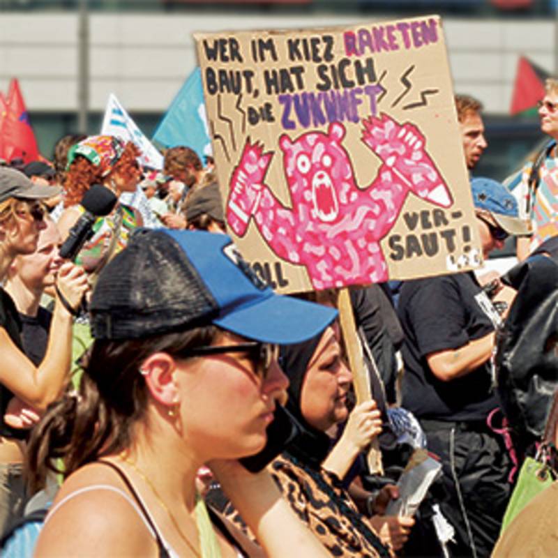 Demo: Wedding ohne Waffen