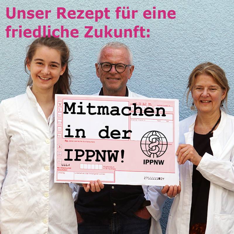 Sie haben die Wahl - wir die Rezepte. Foto: IPPNW.
