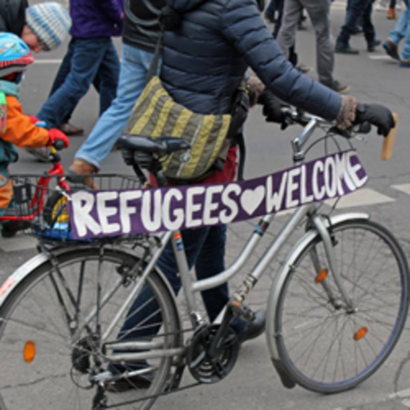 Demonstration gegen Abschiebungen nach Afghanistan in Berlin 2017, Foto: IPPNW