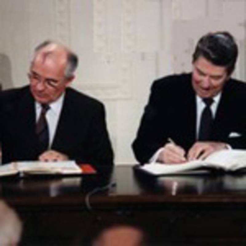 Gipfeltreffen von Gorbatschow und Reagan in Reykjavik