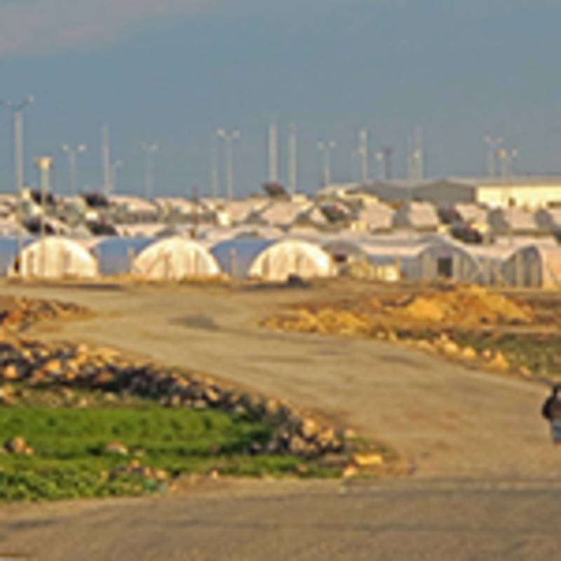 Flüchtlingslager in der Türkei (Suruc). Foto: IPPNW)