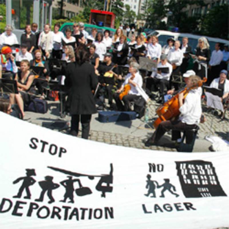 Lebenslaute-Konzert vor dem Bundesinnenministerium am 17. Juni 2013, phopective berlin, Umbruch Bildarchiv, Lars Dickhoff