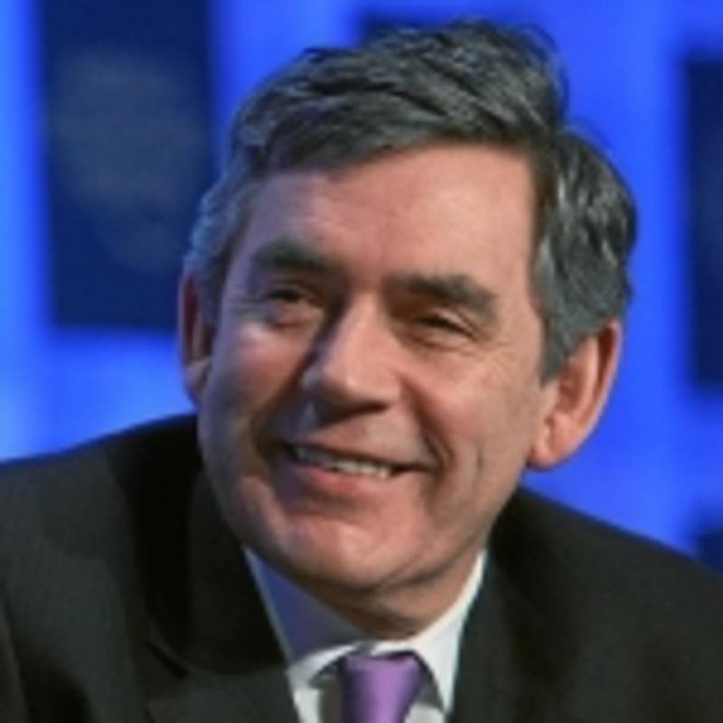 Britischer Premierminister Gordon Brown beim Weltwirtschaftsforum 2008, Foto: WEF
