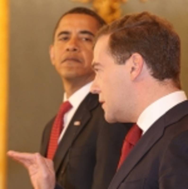 US-Präsident Barack Obama und russischer Präsident Dmitri Mewedew, Foto: Kremlin (Creative Commons)