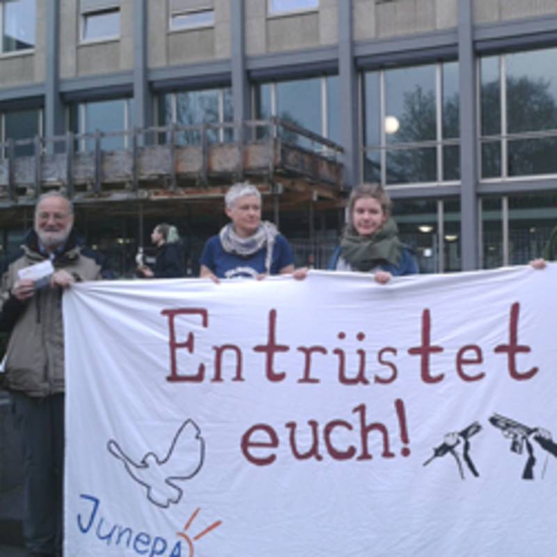 Die Angeklagten der Prozesskampagne Wider§pruch, Foto: JunepA