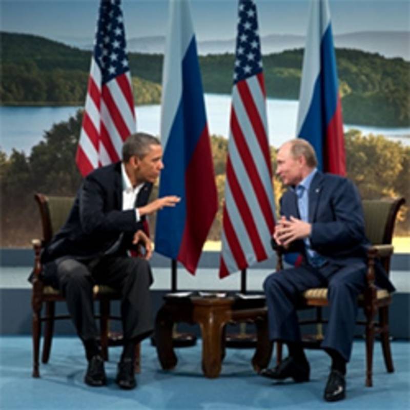 Obama und Putin, Foto Foto (bearbeitet): Pete Souza, Public Domain